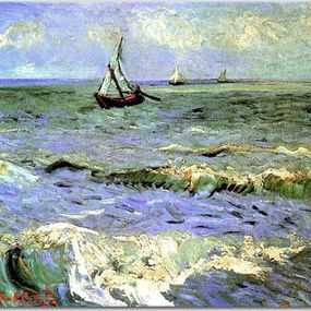 Obrazy Van Gogh - Seascape, Night Effect - zs17799