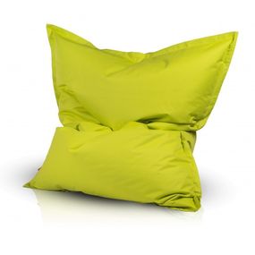 EF2039 Ecopuf Sedací vankúš Ecopuf - PILLOW M polyester NC1 - Svetlo zelená