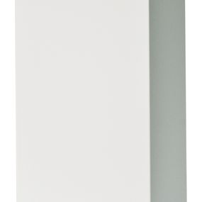 Plust - Dizajnový kvetináč KUBE HIGH, 30 x 30 x 70 cm - biely