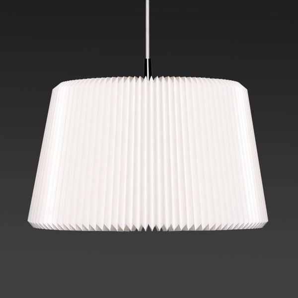 LE KLINT Snowdrop XL – závesná lampa z papiera, Obývacia izba / jedáleň, papier, E27, 75W, K: 30cm