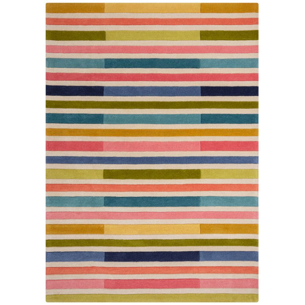 Flair Rugs koberce AKCIA: 200x290 cm Ručne všívaný kusový koberec Illusion Piano Pink/Multi - 200x290 cm