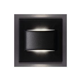 Kanlux 33336 - LED Schodiskové svietidlo ERINUS LED/1,5W/12V 3000K čierna