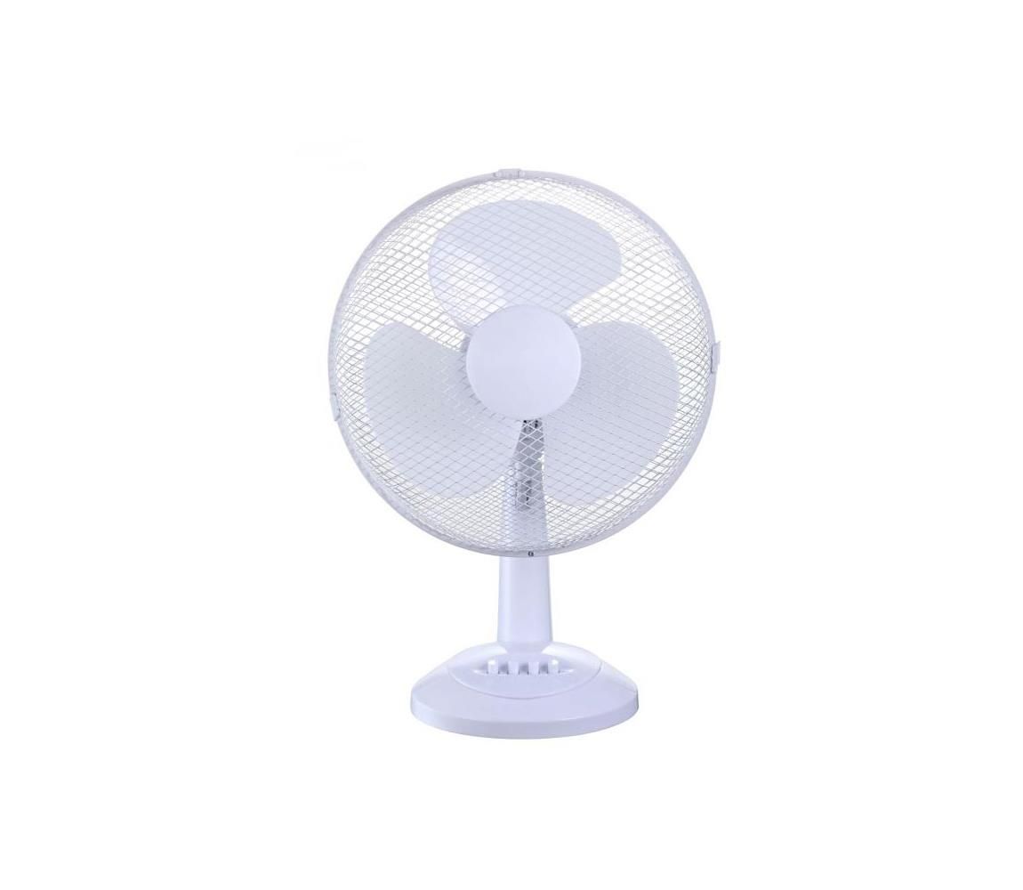 Stolný ventilátor VIENTO 40W/230V biela