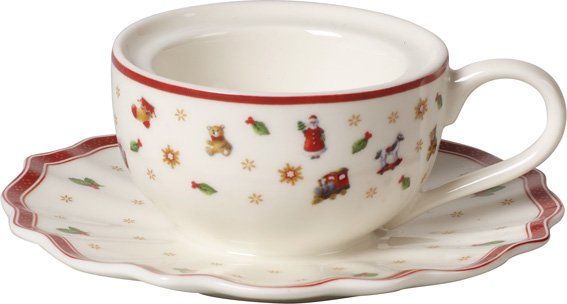 Villeroy & Boch Toy´s Delight Decoration svietnik na čajovú sviečku v tvare šálky na kávu 14-8659-3980