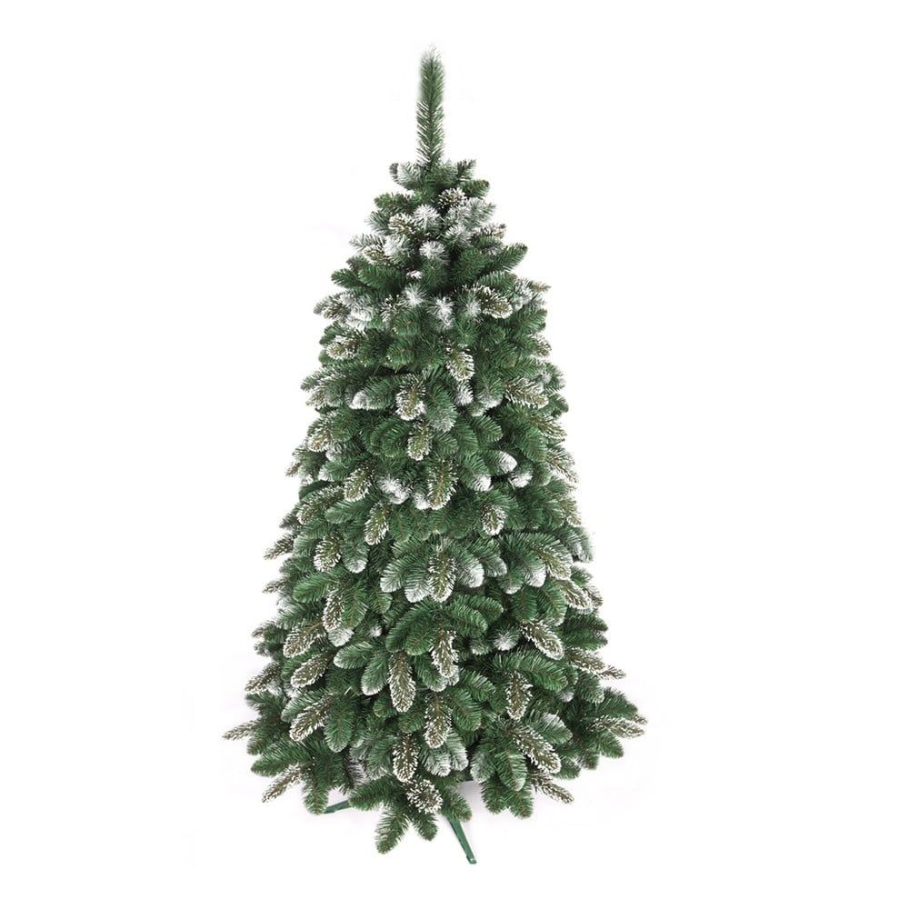 Umelý vianočný stromček zasnežená borovica Vianočný stromček, výška 180 cm