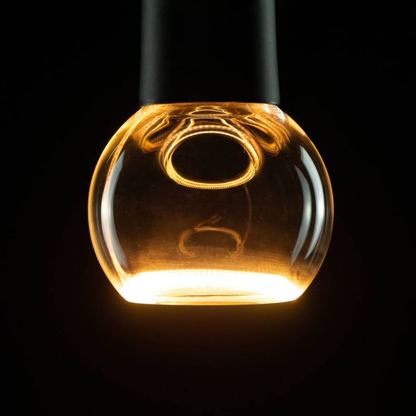 Segula SEGULA LED floating globe žiarovka G80 E27 4W číra, sklo, kov, E27, 4W, Energialuokka: G, P: 10.5 cm