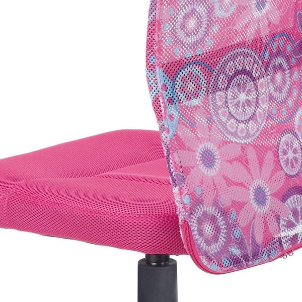 Autronic -  Kancelárska kids stolička KA-2325 PINK, ružová mesh