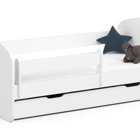 Detská posteľ SMILE 160x80 cm biela