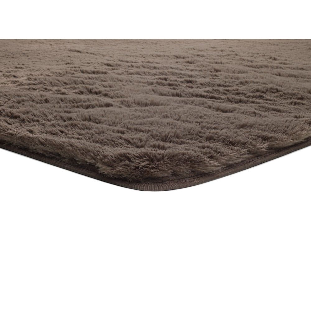 Hnedý koberec Universal Alpaca Liso, 80 x 150 cm