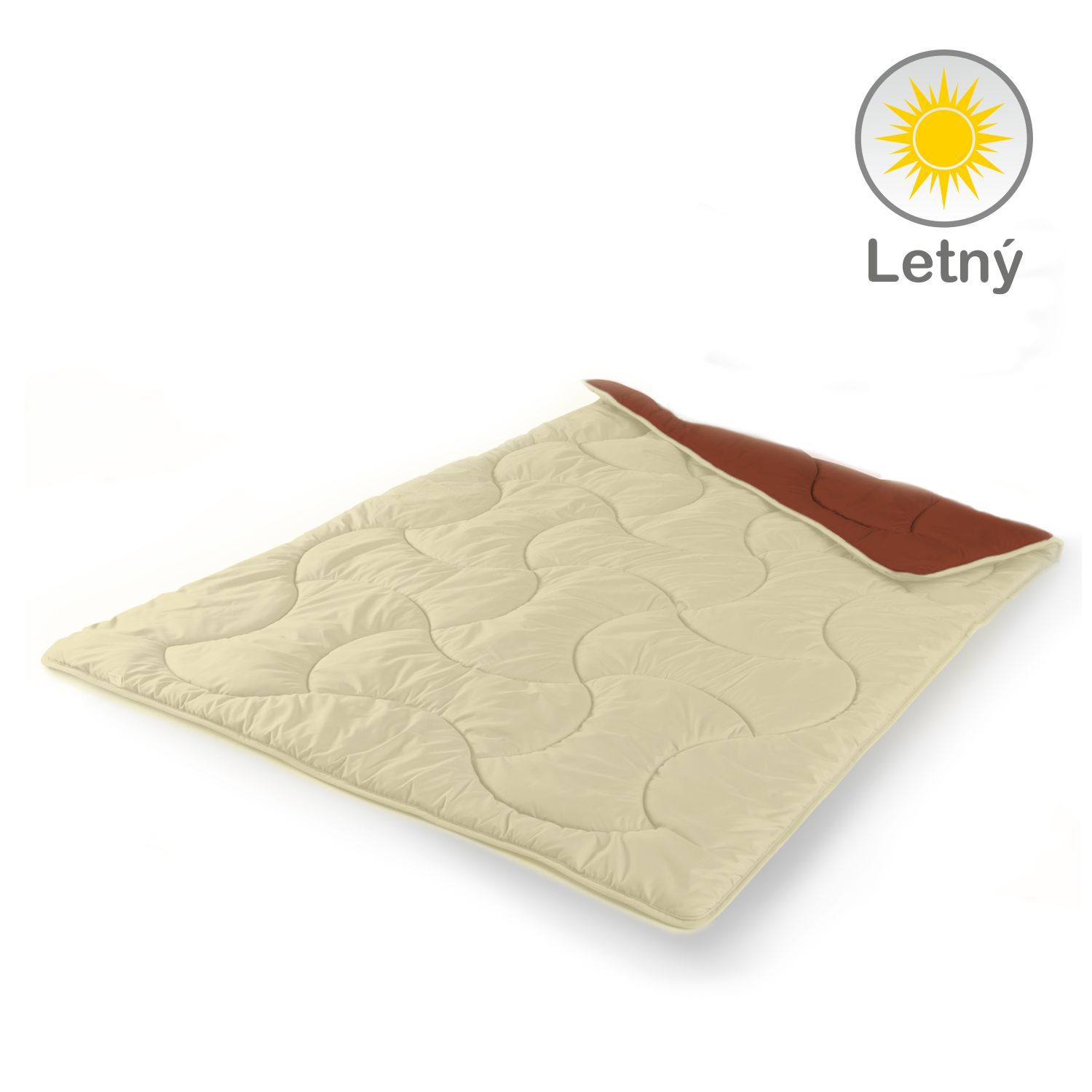 Letný paplón Fresh Cool CHAMPAGNE ARABIAN BROWN | 140x200