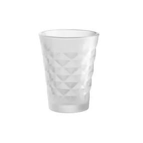 Tine K Home Svietnik Facet glass Mat White 10 cm