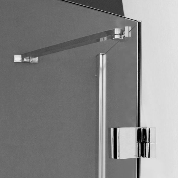 Aquatek - BETTER P3 päťuholníkový sprchový kút 90 x 90 x 195 cm, sklo číre, pravý