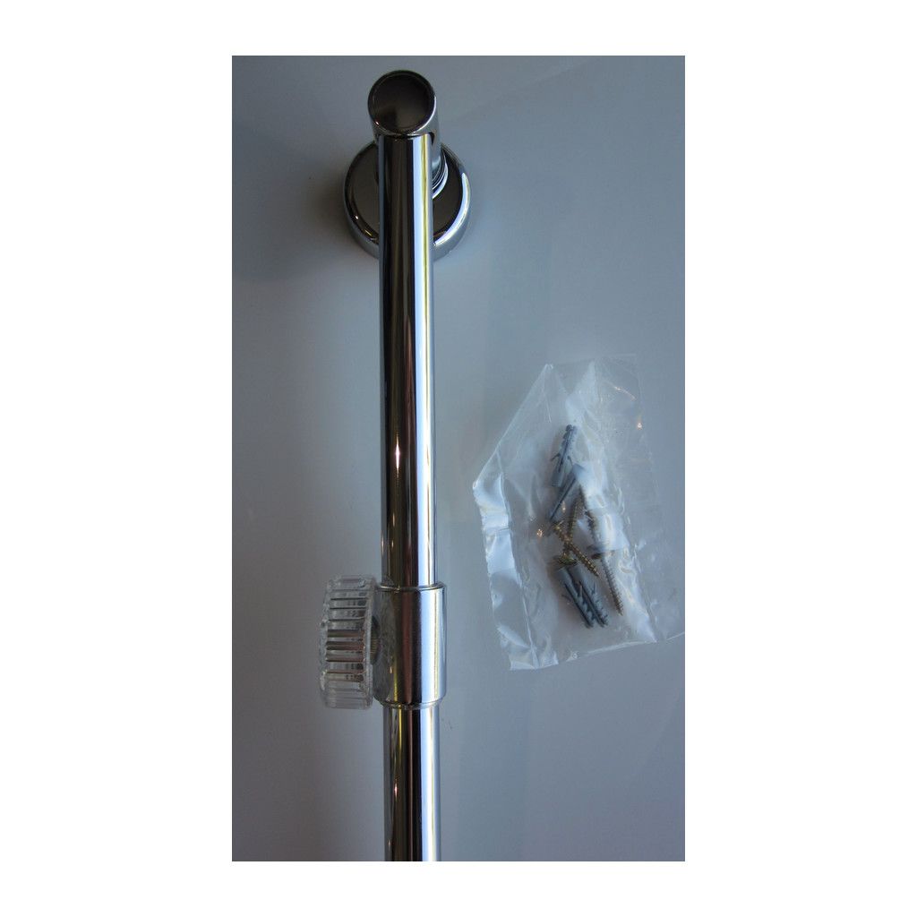 Sanicro sprchová tyč, dĺžka 60cm, hrúbka 18mm, chrómová, SC056