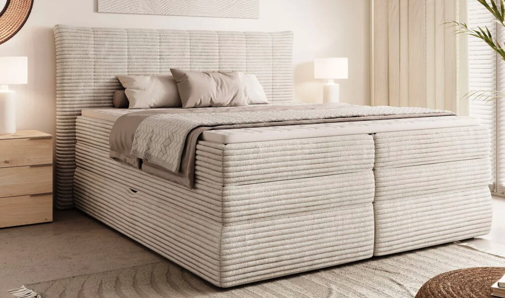 Boxspring posteľ BORA