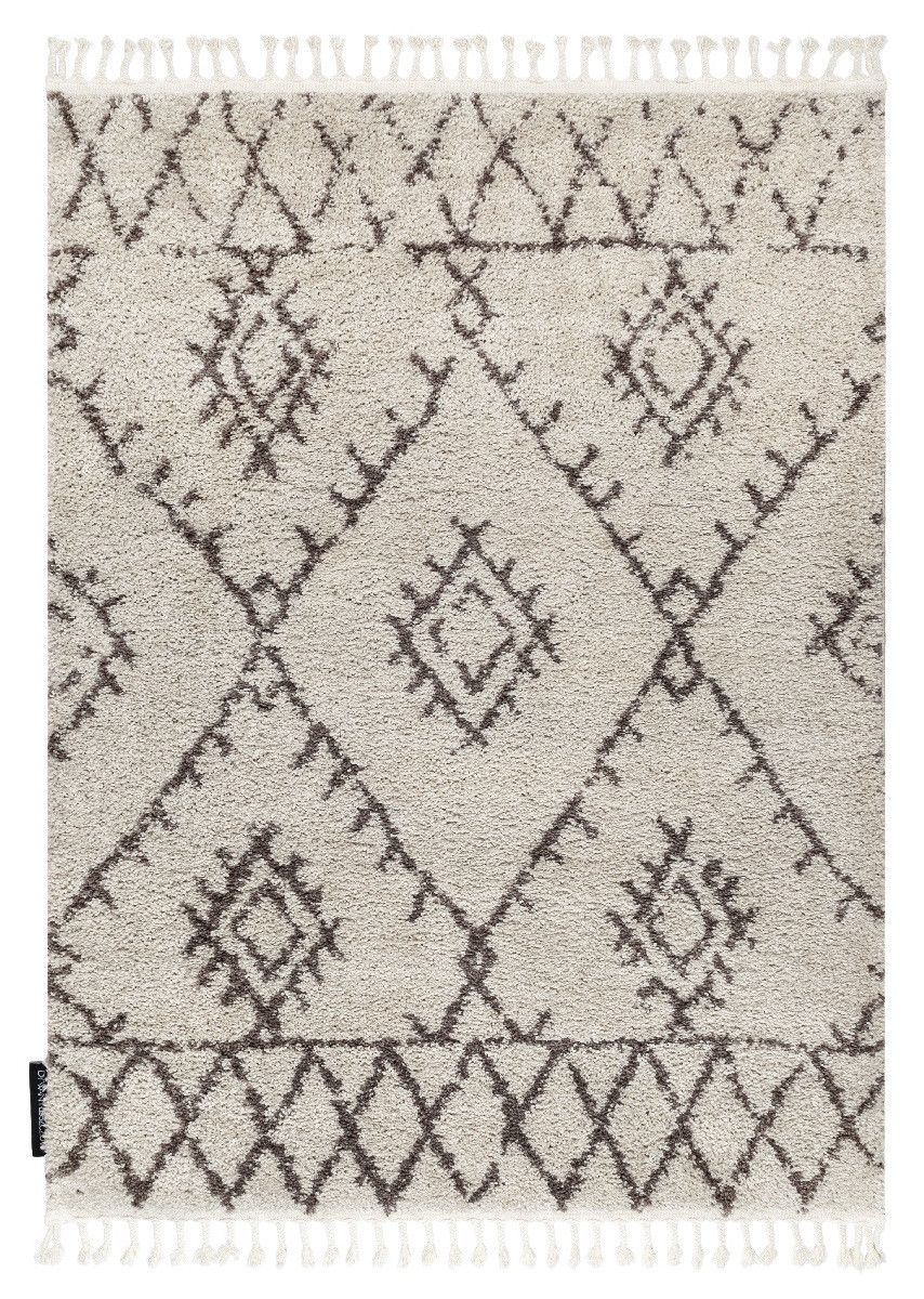 Dywany Łuszczów Kusový koberec Berber Fez G0535 cream and brown - 120x170 cm