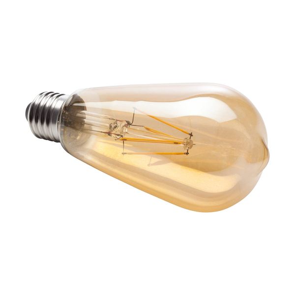 Müller-Licht E27 7W rustikálna LED žiarovka zlatá, E27, 7W, Energialuokka: F, P: 114.2 cm