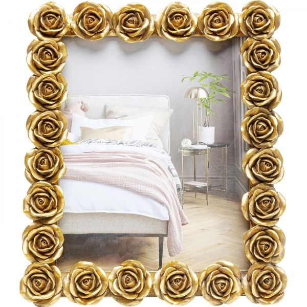 KARE Design Fotorámeček Romantic Rose - zlatý 26x31cm
