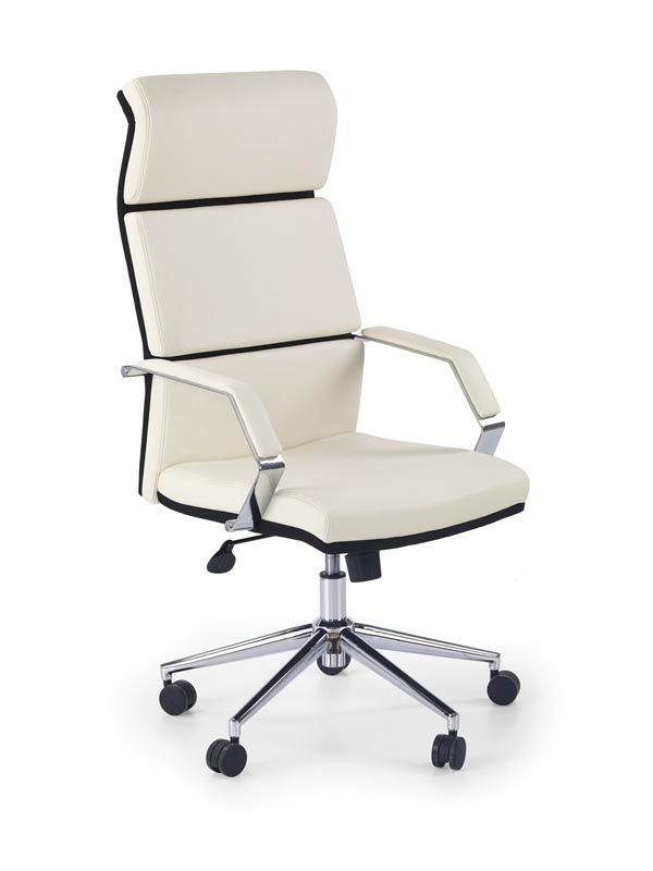 Halmar COSTA kancelárska stolička bielo-čierny