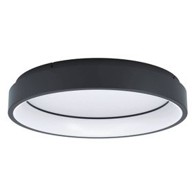 EGLO connect Marghera-C stropné LED svietidlo, Chodba, oceľ, plast, 27W, K: 11cm