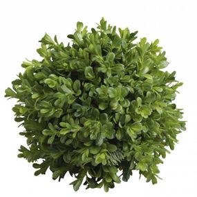 Dekorácia umelá zelená guľa Buxus - Ø 23cm