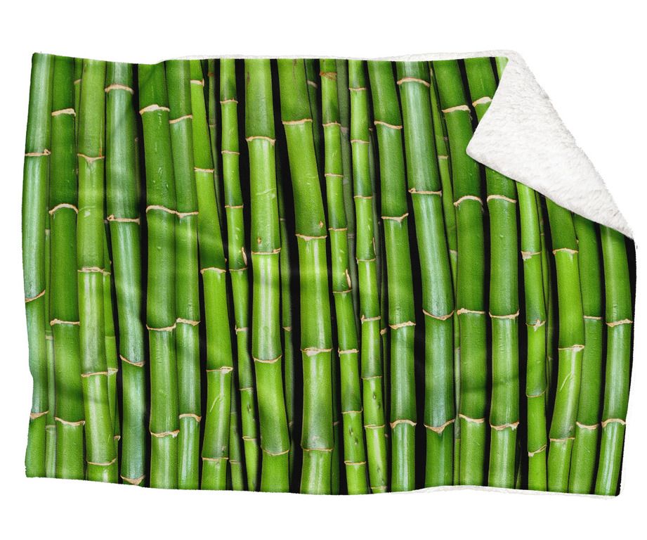 Deka Bambus (Rozmer: 200 x 140 cm, Podšitie baránkom: ÁNO)
