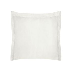 DomTextilu Krémovo biela jednofarebná dekoračná obliečka na vankúš NOVA COLOR 70x80 cm krémová 39035-208676