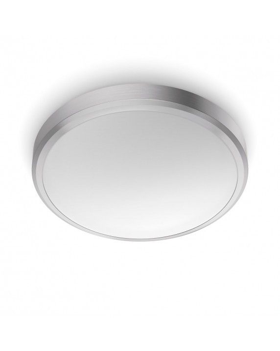 Philips Doris CL257 LED kúpeľňové stropné svietidlo 1x17W | 1500lm | 2700K | IP44 - ochrana EyeComfort, nikel