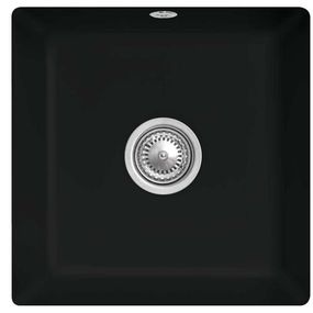 VILLEROY & BOCH VILLEROY & BOCH - Keramický drez Subway 50 SU Ebony podstavný 440 x 440 bez excentra 332501S5