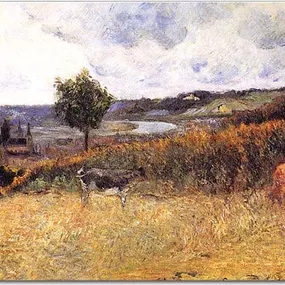 Paul Gauguin Obraz Near Rouen 2 zs17151