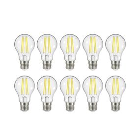 Arcchio LED žiarovka filament E27 3, 8W 827 806lm sada 10ks, sklo, E27, 3.8W, Energialuokka: A, P: 10.5 cm