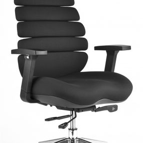 MERCURY kancelárská stolička SPINE čierna s PDH