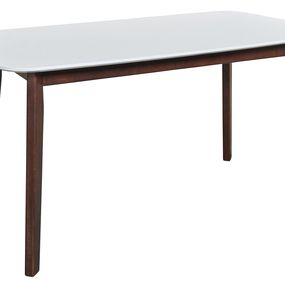 Jedálenský stôl Fiver 137 - orech / biela