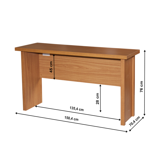 Písací stôl, čerešňa americká, OSCAR T01