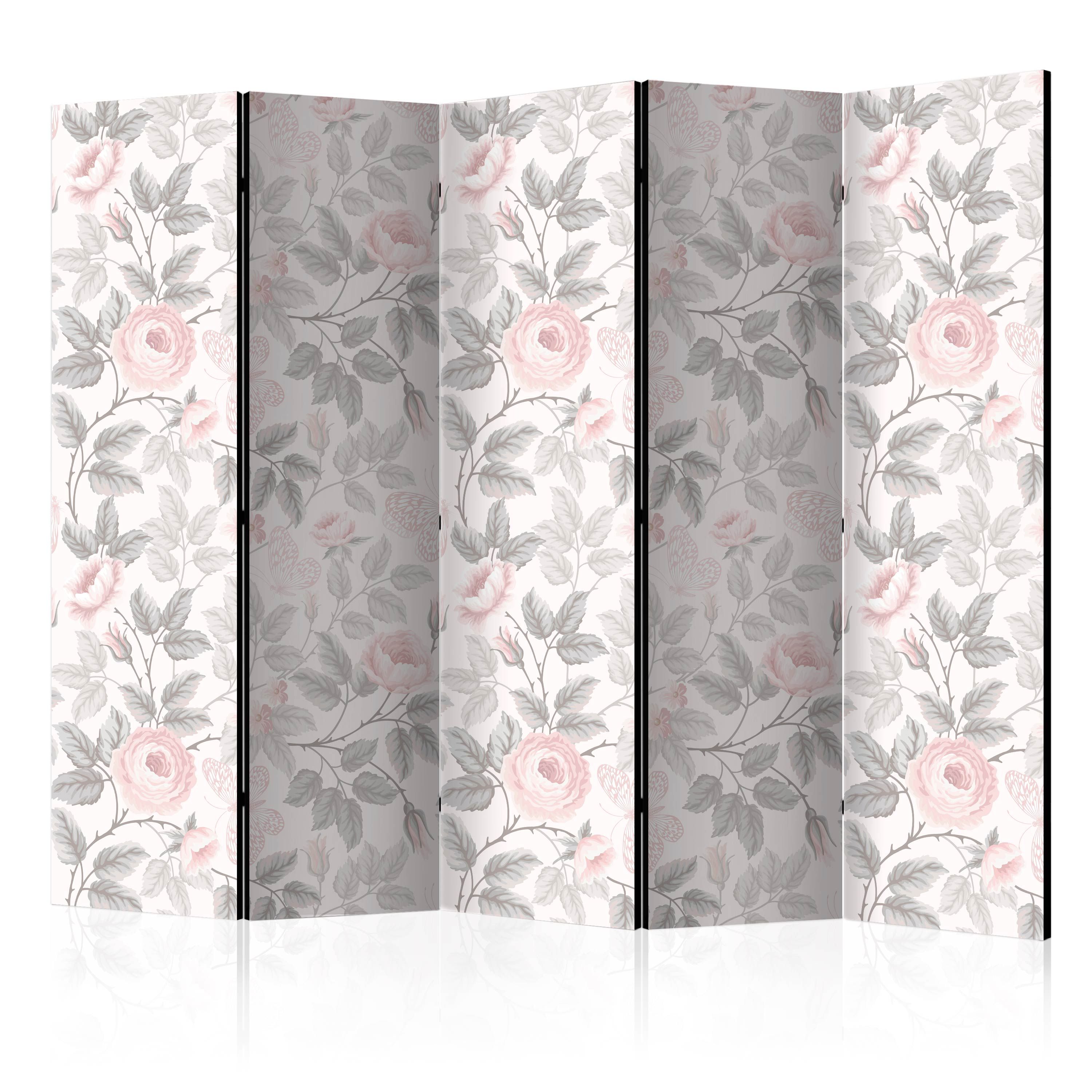 Artgeist Paraván - Watercolor Roses [Room Dividers]