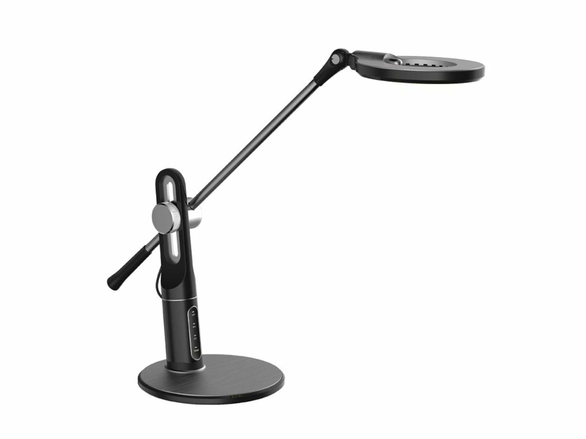 Ecolite Stolní lampa LED stmívatelná ALEX - LBL1225-CR, černá