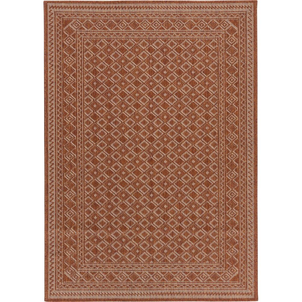 Červený vonkajší koberec 170x120 cm Terrazzo - Floorita