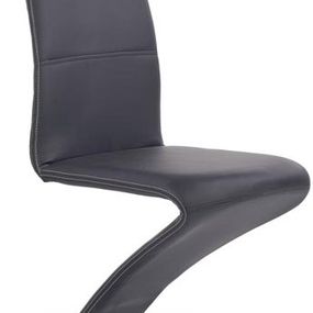 HALMAR Jedálenská stolička K291 čierná