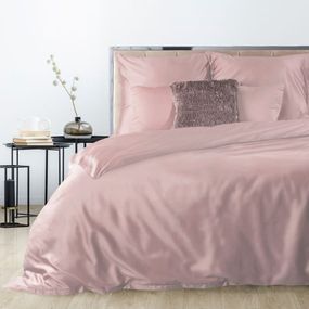 DomTextilu Ružové obojstranné posteľné obliečky so zapínaním na zips 3 časti: 1ks 180x200 + 2ks 70 cmx80 Ružová 27811-153575