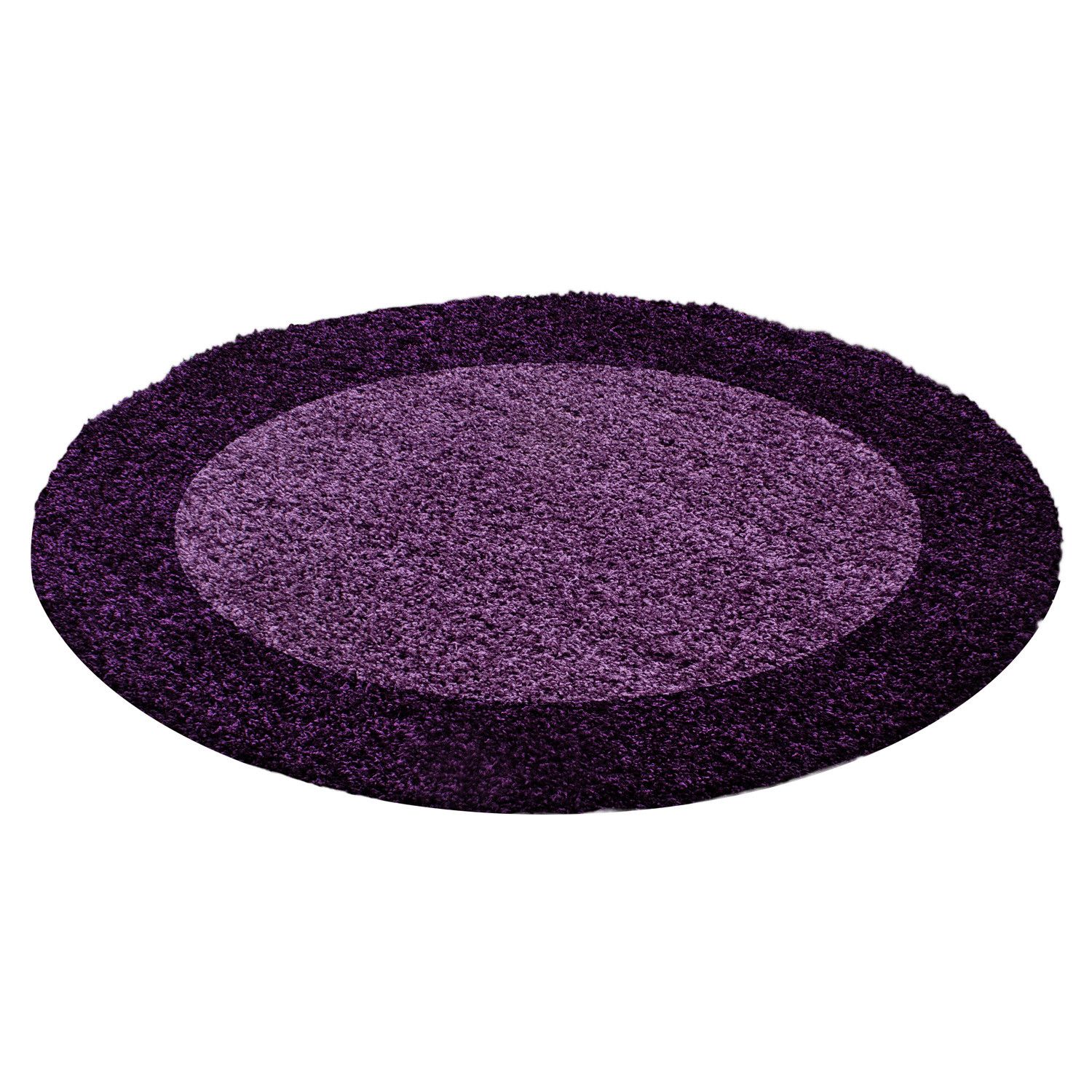 Ayyildiz koberce Kusový koberec Life Shaggy 1503 lila kruh - 120x120 (priemer) kruh cm