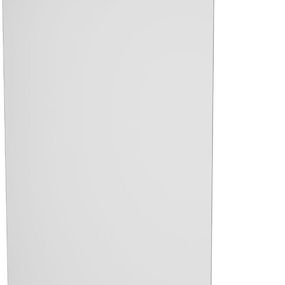 MEXEN/S - KIOTO samostatne stojaca sprchová zástena 110 x 200 cm, matné sklo 8 mm, čierna 800-110-002-70-30