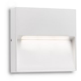 Vonkajšie nástenné svietidlo REDO EVEN biela IP54 9150
