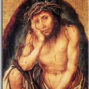 Albrecht Dürer - Christ as the Man of Sorrows Obraz zs16518