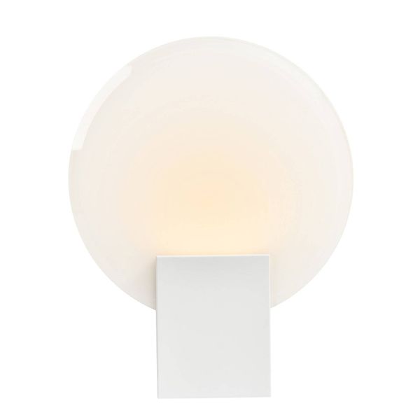 Nordlux Nástenné LED svietidlo Hester, IP44 biele, Kúpeľňa, plast, sklo, 9W, Energialuokka: F, L: 20 cm, K: 25.5cm