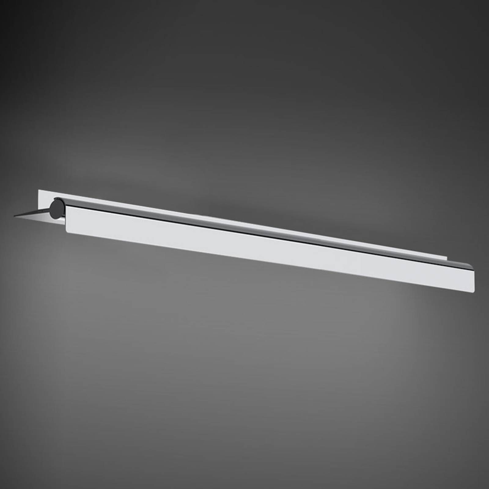 Vibia Millenium – zrkadlové svetlo 98, 5 cm, Kúpeľňa, polykarbonát, G5, 39W, P: 98.5 cm, K: 6.6cm