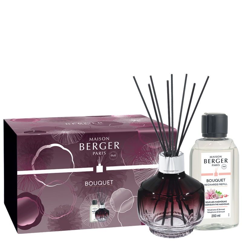 Maison Berger Paris Aróma difuzér Molécule, slivková + náplň Pod magnóliami 200 ml 6839