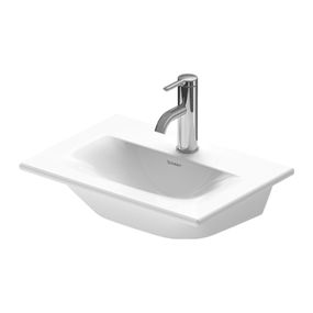 Duravit Viu - Umývadielko, 45x32 cm, biela, 0733450041