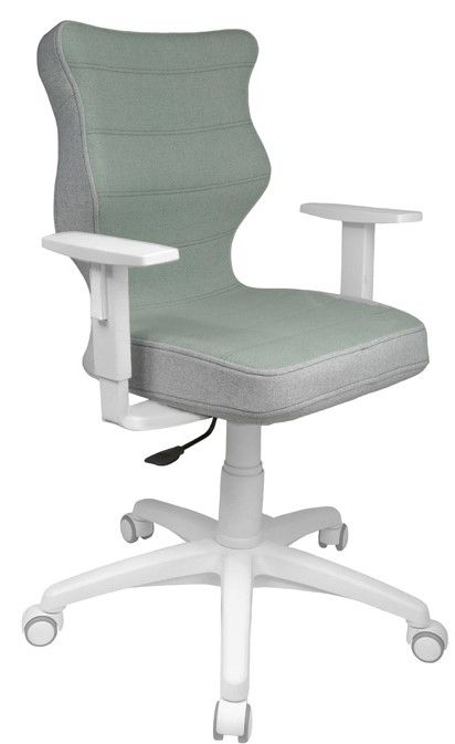 ENTELO kancelárská stolička DUO WHITE