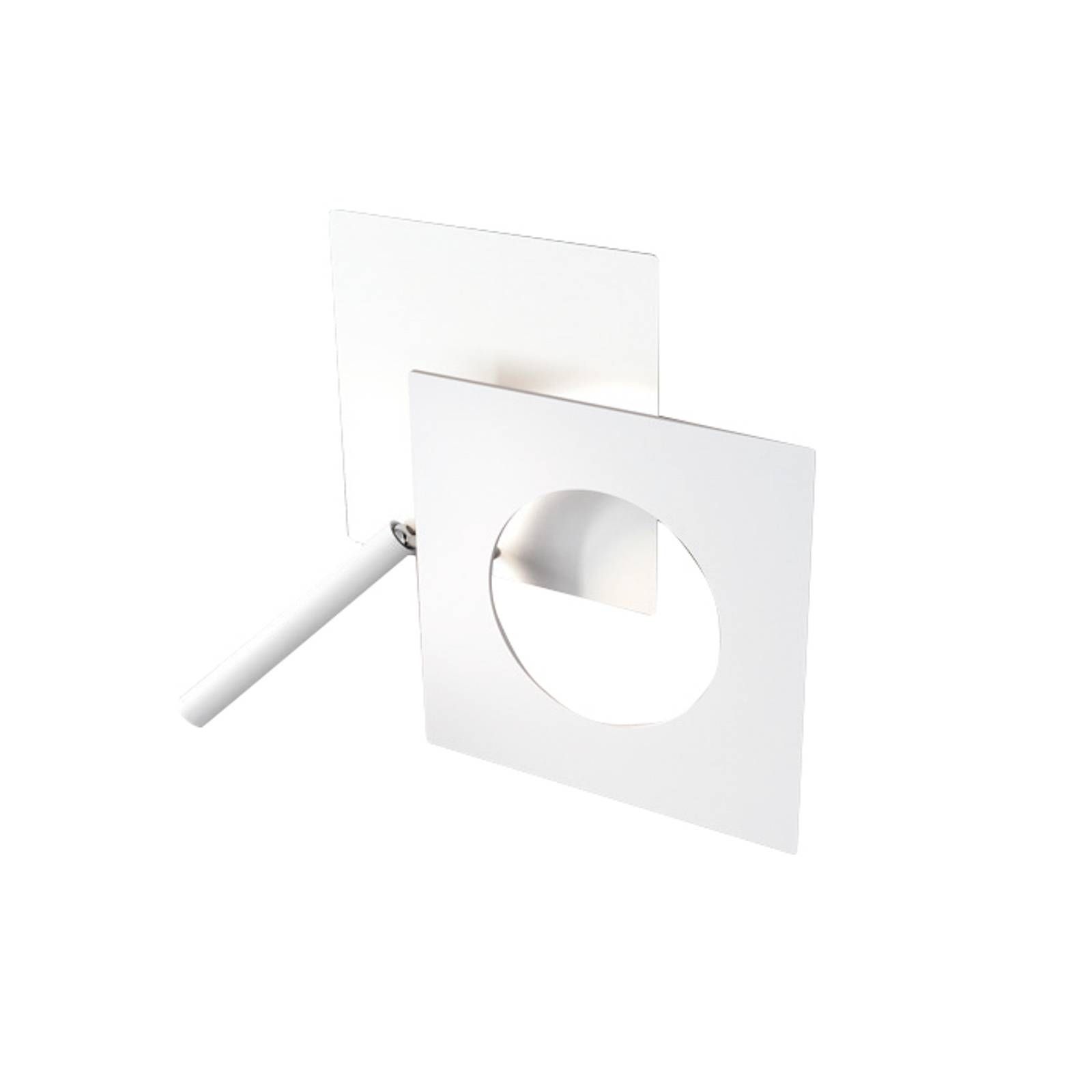 ICONE nástenné LED svetlo Petra 21.L, biele, Obývacia izba / jedáleň, hliník, 16.8W, L: 38 cm, K: 21cm