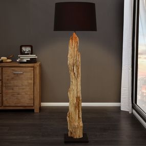 Estila Dizajnová originálna stojaca lampa Rousilique 175 cm z naplaveného dreva