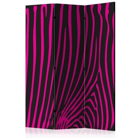 Artgeist Paraván - Zebra pattern (violet) [Room Dividers]